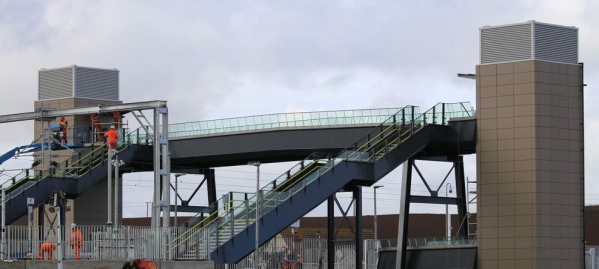 East Linton Station Construction - 2023-03-17